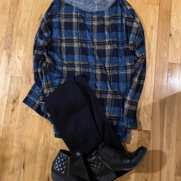 Plaid tunic - Picture 4 of 5